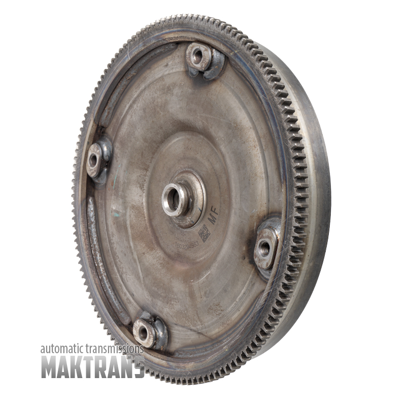 Torque converter front cover Hyundai / KIA A6GF1 A6MF1 (MF) [132 teeth on ring gear, ring gear outer Ø 281.15 mm]
