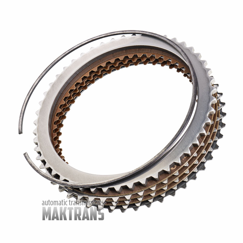 Drum Forward Clutch Mercedes-Benz CVT 722.8 with plate​​​​​​​s [total thickness of the set 15.15 mm, 3 friction plates]