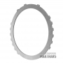 Friction and steel plate kit F Clutch ZF 4HP16 [total thickness of the set 12.60 mm, 3 friction plates]
