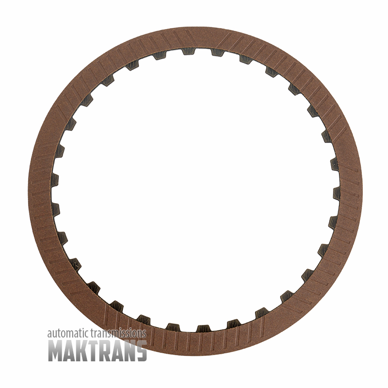 Friction and steel plate kit F Clutch ZF 4HP16 [total thickness of the set 12.60 mm, 3 friction plates]