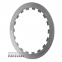 Set of steel and friction plates for clutch of Hyundai/KIA A6GF1 A6MF1 torque converter - suitable for torque converters marked NLD, NLM, NTA