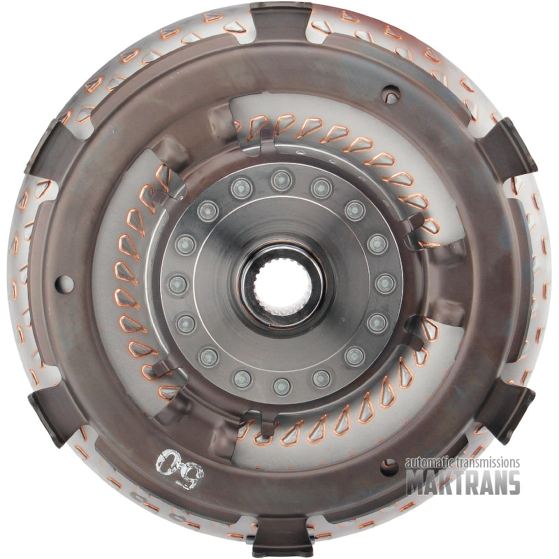 Torque converter turbine wheel Aisin Warner TF80-SC, TF81 / 44A120
