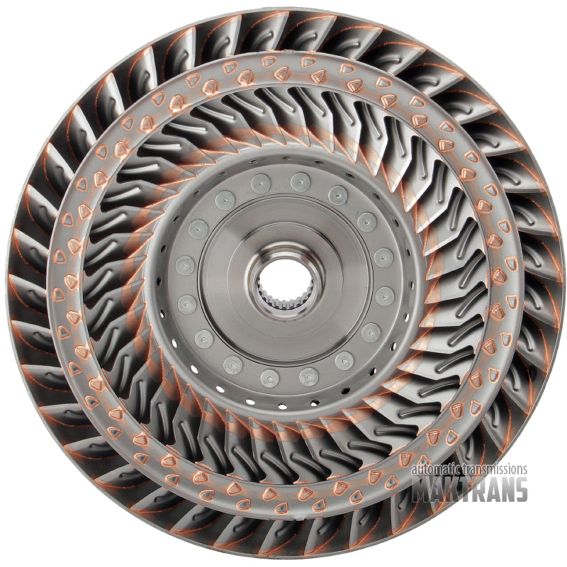 Torque converter turbine wheel Aisin Warner TF80-SC, TF81 / 44A160