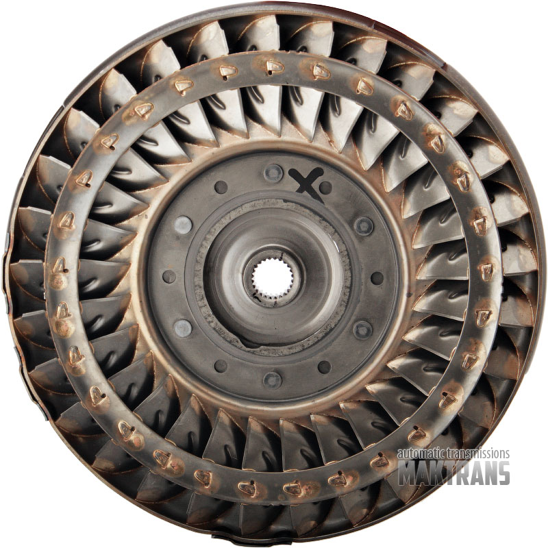 Torque converter turbine wheel FORD 6F35 / Type G