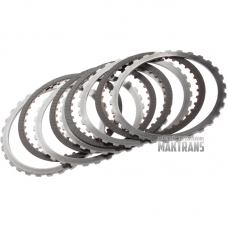Friction and steel plate kit K2 Clutch 722.6 [total thickness of the kit 23.65 mm, 4 friction plates]