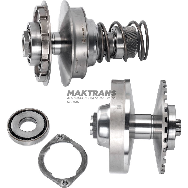 Pulley set (disassembled) without chain Hyundai / KIA CVT C0GF1 [not regenerated, wear of working surfaces]