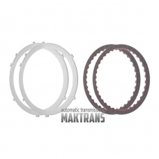 Friction and steel plate kit 3-7 Brake Clutch FORD 8F35 [without spring disc, total pack thickness - 9.05 mm]