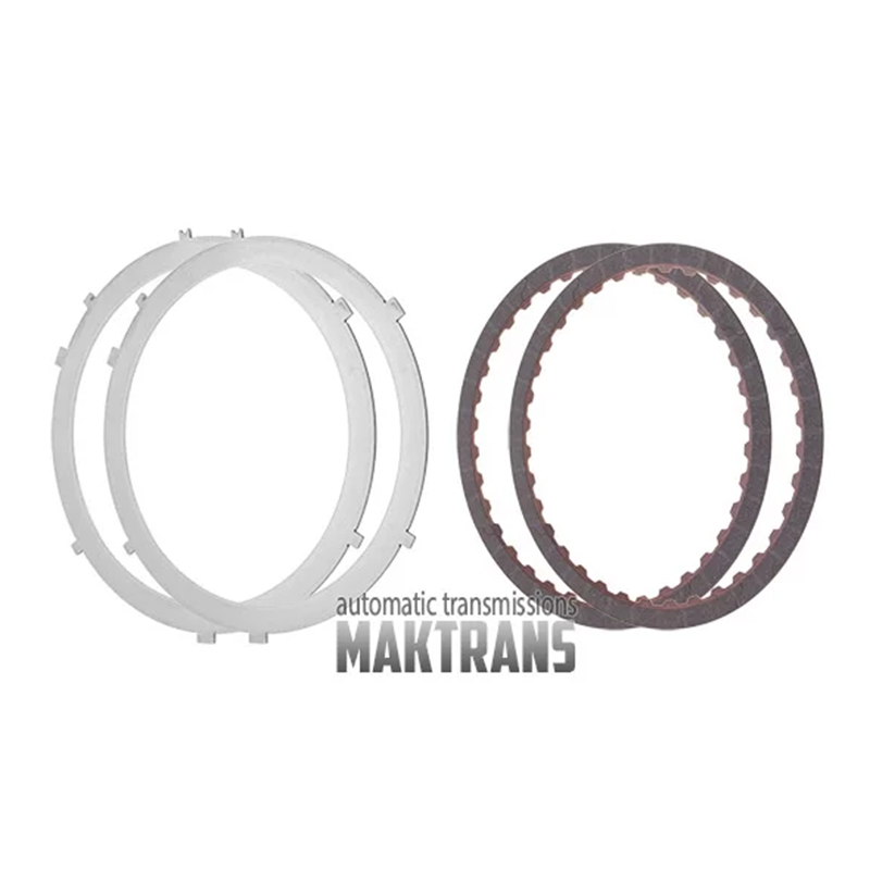 Friction and steel plate kit 3-7 Brake Clutch FORD 8F35 [without spring disc, total pack thickness - 9.05 mm]