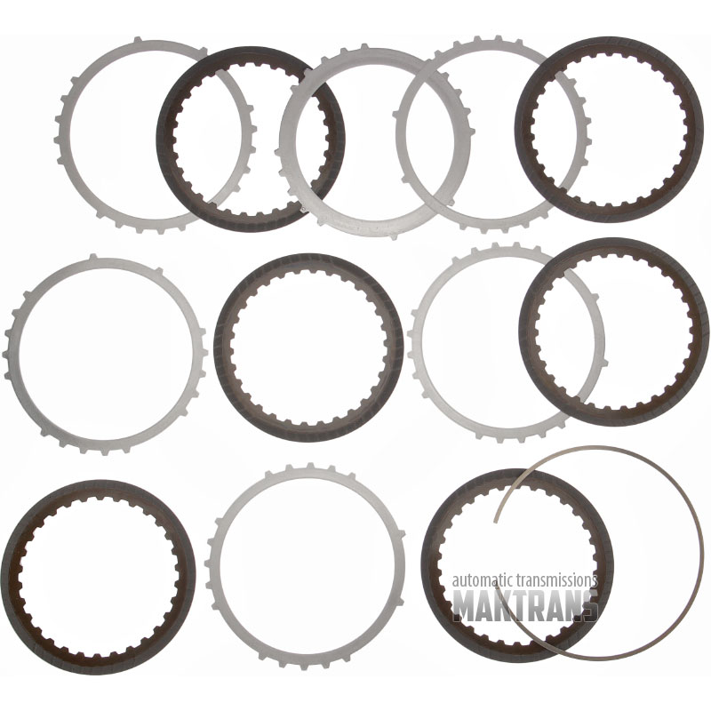 Friction and steel plate kit LOW / REVERSE CLUTCH HYUNDAI / KIA A5GF1 456313A200