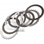 Friction and steel plate kit 2nd Brake HYUNDAI / KIA A5GF1 456243A200