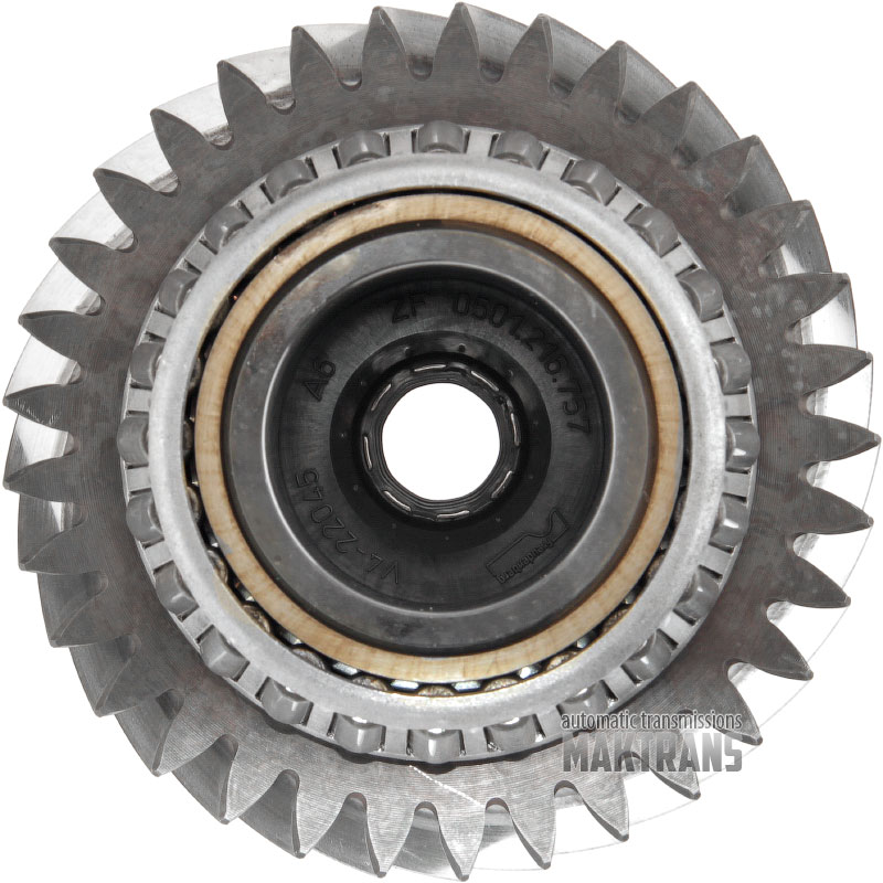 Transfer case helical gear ZF 8HP55A 8HP65A / [33 teeth, outer Ø ~ 106.10, height 128 mm]