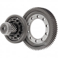 Differential primary gearset Hyundai / KIA A4CF1 A4CF2 / [intermediate shaft 18T (outer Ø 57.10 mm) / 70T (outer Ø 133.50 mm), differential gear 71T (201.85 mm)]