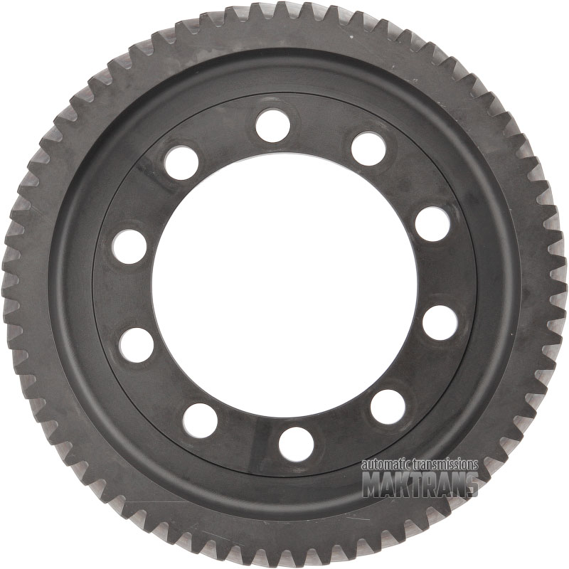 Differential helical gear Hyundai / KIA A4CF1 A4CF2 / [67 teeth, outer Ø 202.50 mm, 1 mark]