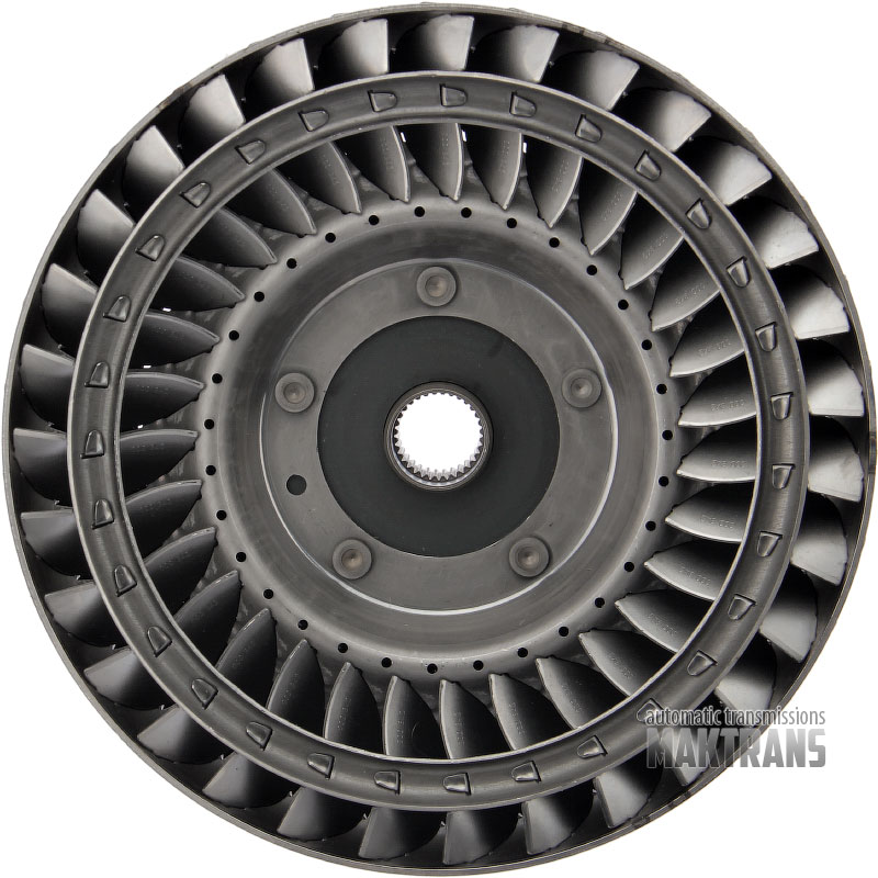 Turbine wheel, torque converter spring damper ZF 8HP70 870RE / 7658 [000 342]