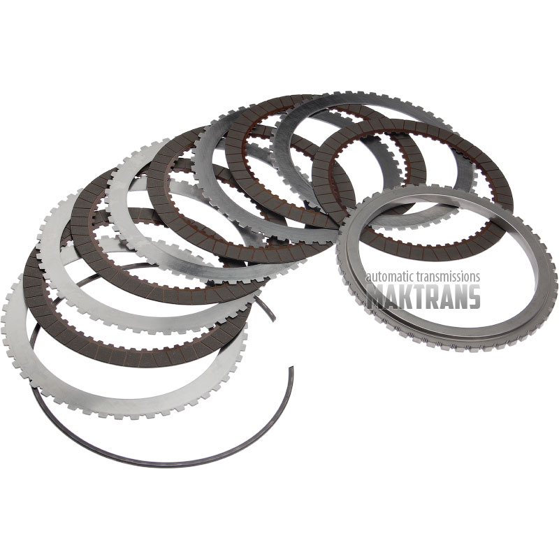 Friction and steel plate kit C Clutch (2-3-4-5-7-9-10) GM 10L1000 24276004 24276005 / [5 friction plates]