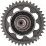 Transfer case chain driven gear RE5R05A 331517S110 331397S120 Nissan Pathfinder R51 / [38 teeth, outer Ø 127.15 mm]