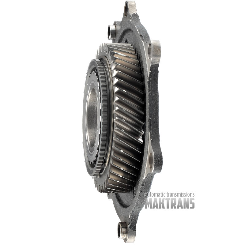 Central caliper and Drive Transfer Gear VAG 09P AQ450 / [50 teeth, outer Ø 140.40 mm, 2 notches, without rear planet ring gear]