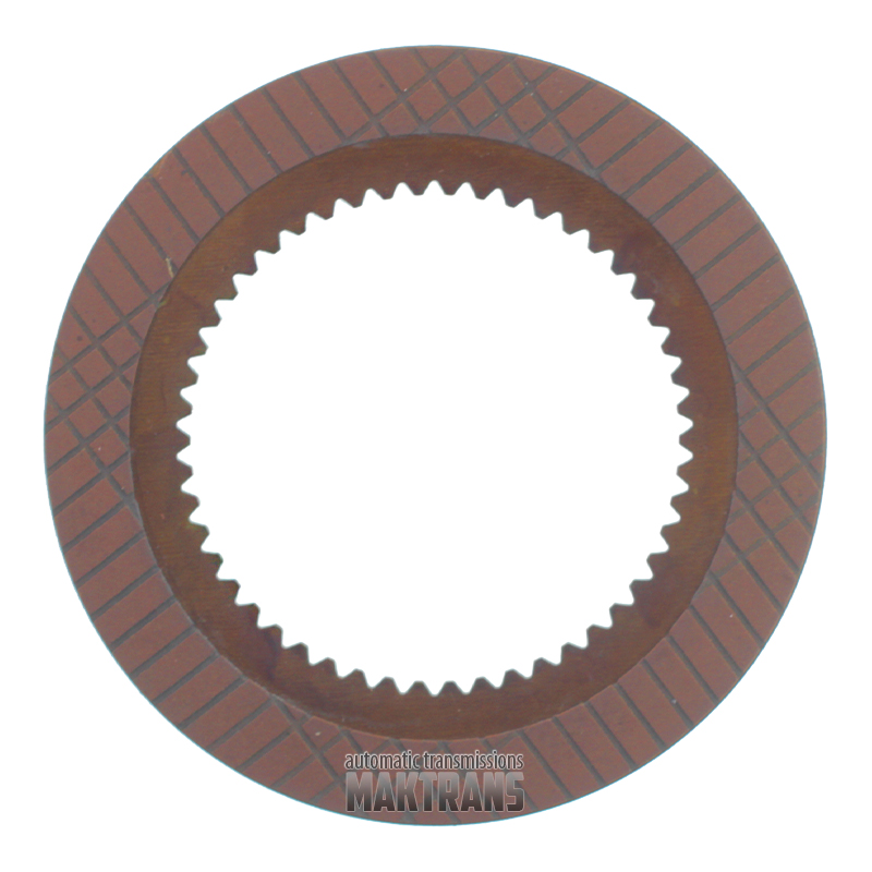 Transfer case clutch plate kit JEEP NVG 245 NVG 245J 5143986AB 5143987AB / [6 internal teeth / 6 external teeth friction plates, total thickness 21.40 mm]