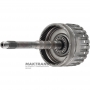 Input shaft / drum E Clutch (without disc kit (under 4 friction discs), with pistons) ZF 6HP19 - reconditioned, (total shaft height 297 mm, ring gear 71 teeth)