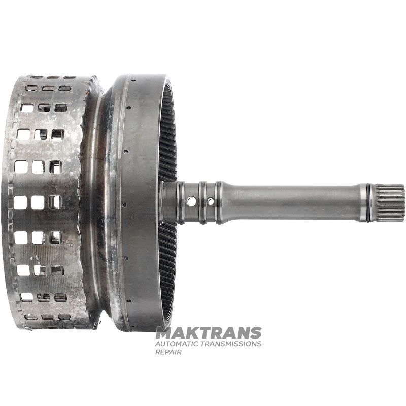 Input shaft / drum K1 Clutch NISSAN RE5R05A / JATCO JR507A [total height 255 mm, without K1 Clutch disc set (6 friction packs)]
