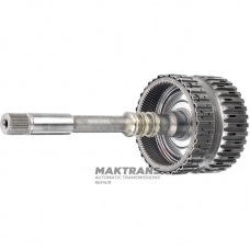 Input shaft and drum 4-5-6 Clutch GM 6L80 6L90 / 24237556 [total height 346 mm, 6 friction discs]