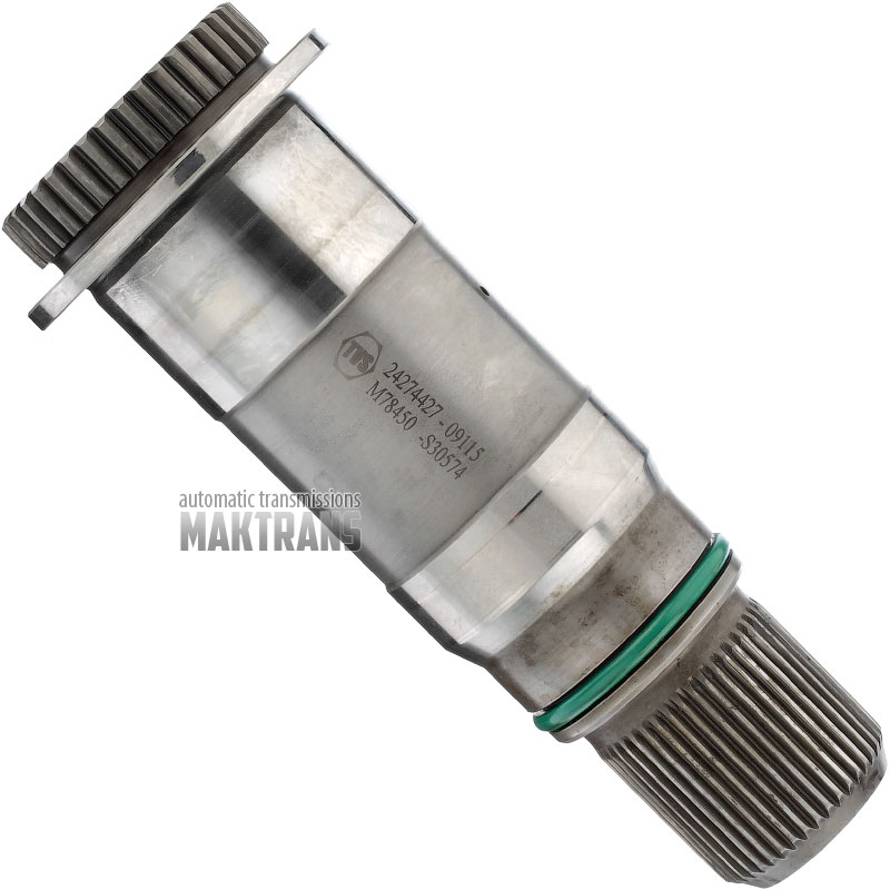 Output shaft 2WD GM 8L45 24274427 / length 157 mm, 43 / 39 splines (external)