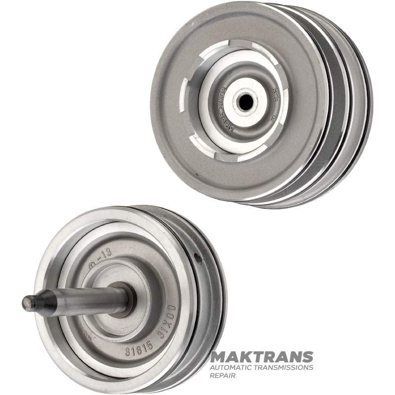 Overdrive Band Piston RE4F03A - Overall Height 129.40mm, 3169131X01, 3161131X13, 3169531X09, 3160531X21, 3161531X02, 3160531X20, 3161831X03