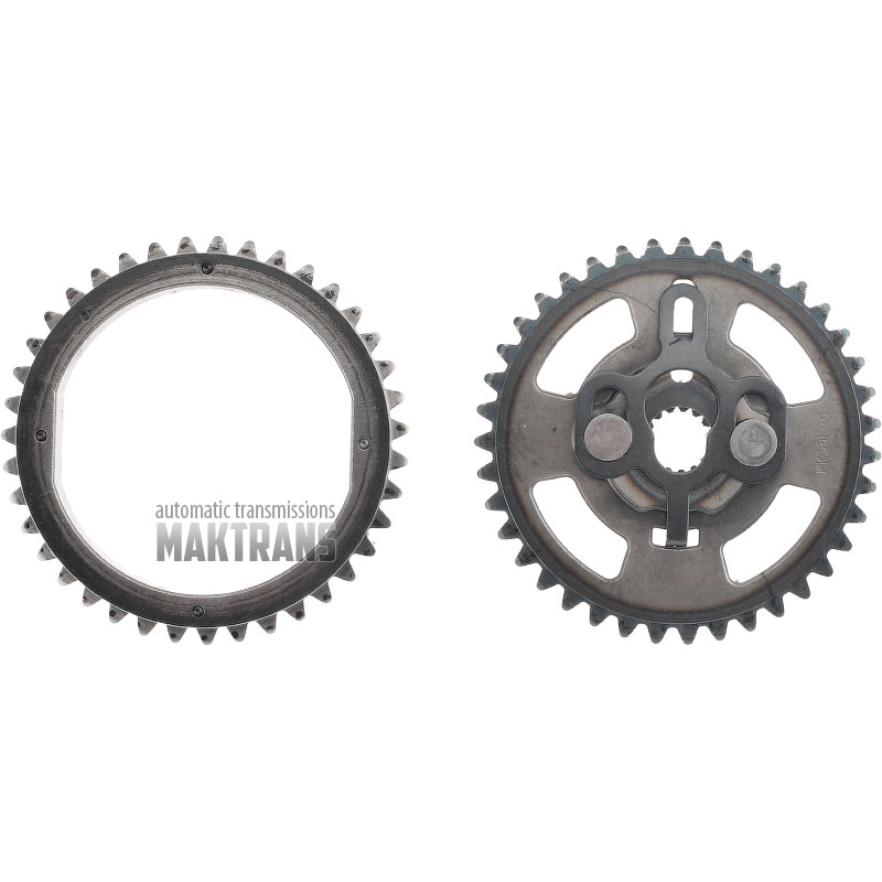 Gear and oil pump drive chain kit GM 8L45 / 24292596 24285833 [pinion gear 39 teeth (ext. Ø 76.75 mm), driven gear 39 teeth (ext. Ø 76.75 mm)