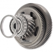 Differential drive intermediate gear FORD eCVT HF35 LX68-7H348-BA / 21 teeth (outer Ø 85.70 mm), 83 teeth (outer Ø 144.60 mm), 93 teeth (outer Ø 165.85 mm) - removed from new transmission