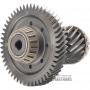 Differential intermediate shaft Hyundai / KIA A6MF2 [GEN2] 457202F000 457222F000 [total height 145 mm, drive gear 18T (2 notches) outer Ø 65.90 mm, driven gear 51T outer Ø 123.40 mm]
