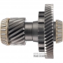Differential intermediate shaft Hyundai / KIA A6MF2 [GEN2] 457202F000 457222F000 [total height 145 mm, drive gear 18T (2 notches) outer Ø 65.90 mm, driven gear 51T outer Ø 123.40 mm]