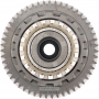 Differential intermediate shaft Hyundai / KIA A6MF2 [GEN2] 457202F000 457222F000 [total height 145 mm, drive gear 18T (2 notches) outer Ø 65.90 mm, driven gear 51T outer Ø 123.40 mm]