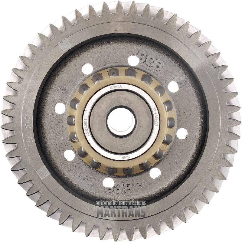 Differential intermediate shaft Hyundai / KIA A6MF2 [GEN2] 457202F000 457222F000 [total height 145 mm, drive gear 18T (2 notches) outer Ø 65.90 mm, driven gear 51T outer Ø 123.40 mm]