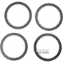 Friction Plate Kit C3 (1-3-5-6-7) Clutch GM 8L90 24276268 24271904 / [4 Plates Included]