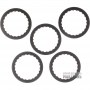 Friction Plate Kit C4 (2-3-4-6-8) Clutch GM 8L90 24276271 / [5 Friction Plates]