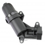 External oil filter assembly (cover with teeth retainers)  VAG DSG DL501 0B5 / 0B5325060C 0B5325240B [HCT, Made in China]