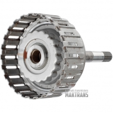 Input shaft and Forward Clutch drum TOYOTA AC60E AC60F [empty, without plates, total height 232 mm (20 plates), Forward Clutch drum for 5 friction plates]
