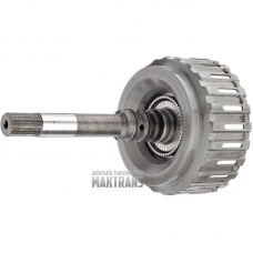 Input shaft and Forward Clutch drum TOYOTA AC60E AC60F [empty, without plates, total height 232 mm (20 plates), Forward Clutch drum for 5 friction plates]