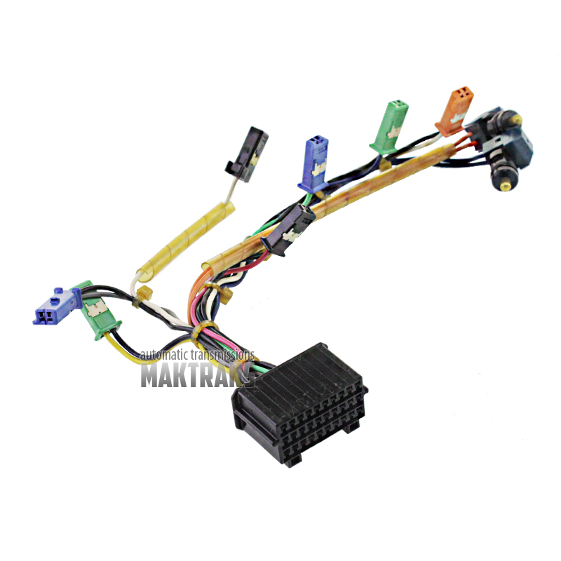 TOYOTA AC60F (AWR6B45) hydrolock wiring harness 8212571021 8212504021 / [2 temperature sensors, 7 solenoid plugs].