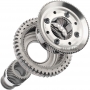 Planetary gear Reaction GM 8L90 / [4 satellites (18 teeth on satellites), sun gear 37 teeth (N.Ø 57.80 mm), ring gear 73 teeth].