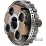 Output shaft / planet No. 4 (4 pinions, 47 teeth (outer Ø 75.45 mm) GM 10L1000 / FORD 10R1000 [total height 169 mm, 33 splines (outer Ø 42.25 mm), spline length 51 mm]
