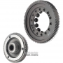 Primary gearset (19 / 88) differential FORD 4F27E / differential gear 88 teeth (outer Ø 214.60 mm), intermediate shaft 19 teeth (outer Ø 52.40 mm) / 82 teeth (outer Ø 147.50 mm)