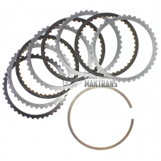 Friction and steel plate kit Direct (C2) Clutch TOYOTA U150 U250 [3 friction discs, total thickness of the kit 13.60 mm]