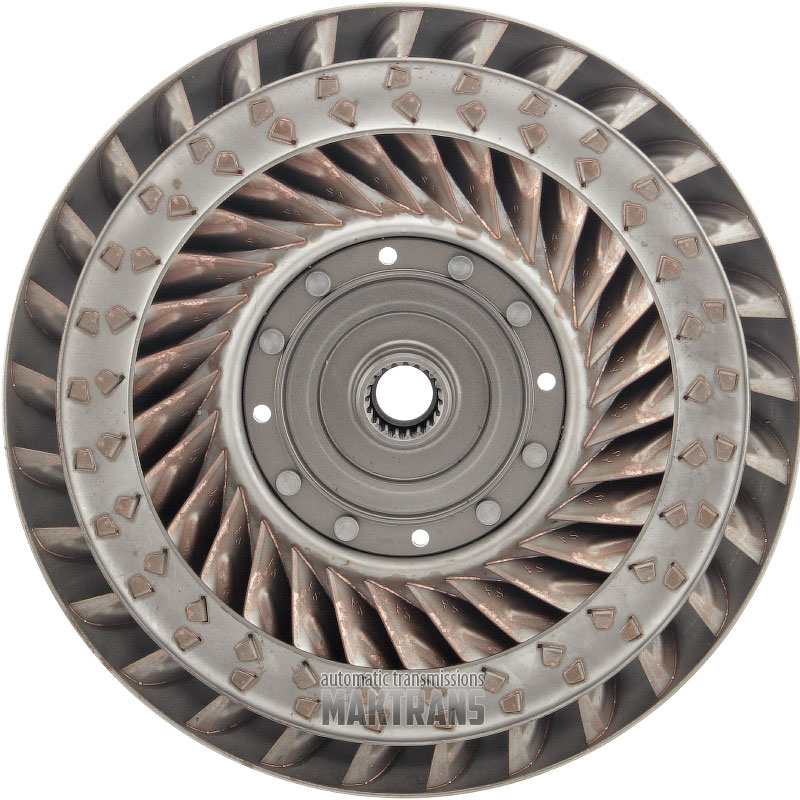 Torque converter turbine wheel Hyundai / Kia A5GF1 [GD] / outer Ø 228.20 mm, 20 splines, blade marking SA