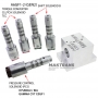 Adapter for testing solenoids A6GF1 / C0GF1