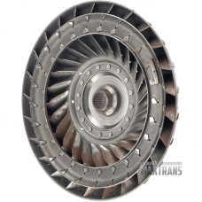 Torque converter turbine wheel ZF 4HP20 5HP19 / OEM used / 110 100 [neck diameter 39.85 mm]