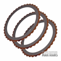 Friction plate kit 4-6-R FORD 8F35 JM5Z-7H095-C / [3 friction plates, inner Ø 144.10 mm, thickness 1.45 mm, 36 teeth]
