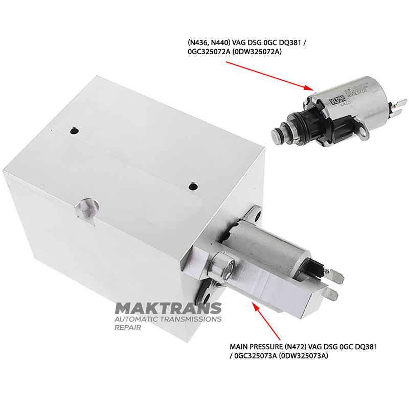 Adapter for testing solenoids 0GC (DQ381)
