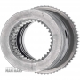 Drum hub C Clutch ZF 8HP90 8HP90A / [overall height 74.35 mm, splines: external 66 (ext.Ø 54.75 mm), internal 35 pcs.]