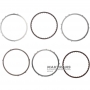 Reverse Clutch JATCO JF016E Steel and Friction Disc Set / 2 friction discs, total set thickness 11 mm / (removed from new transmissions)
